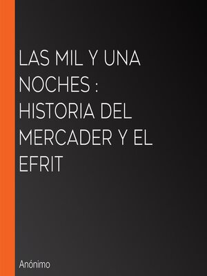 cover image of Las mil y una noches